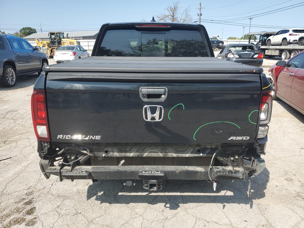 2018 Honda Ridgeline Black Edition VIN: 5FPYK3F87JB005203 Lot: 70779194