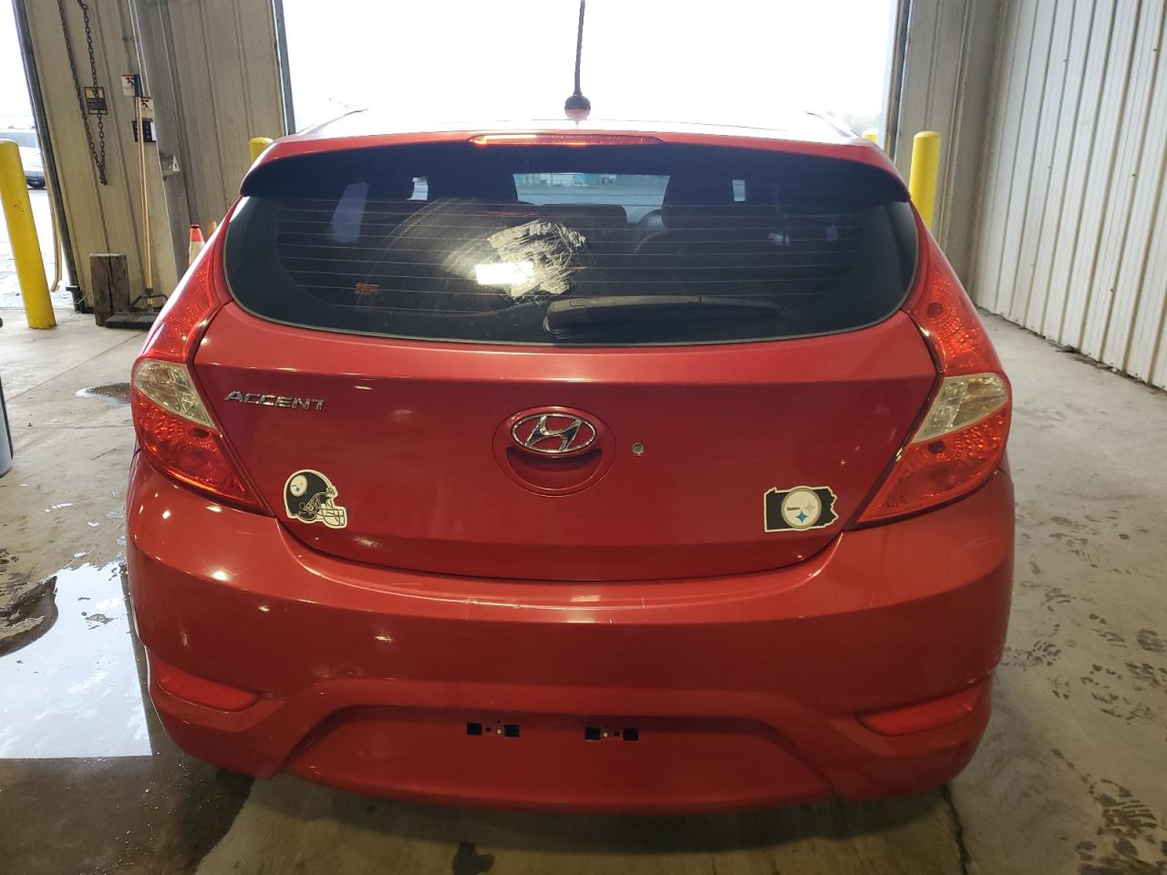 2012 Hyundai Accent Gls VIN: KMHCU5AE0CU037695 Lot: 73224004