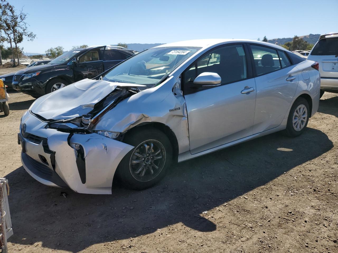 VIN JTDKARFU6L3123776 2020 TOYOTA PRIUS no.1