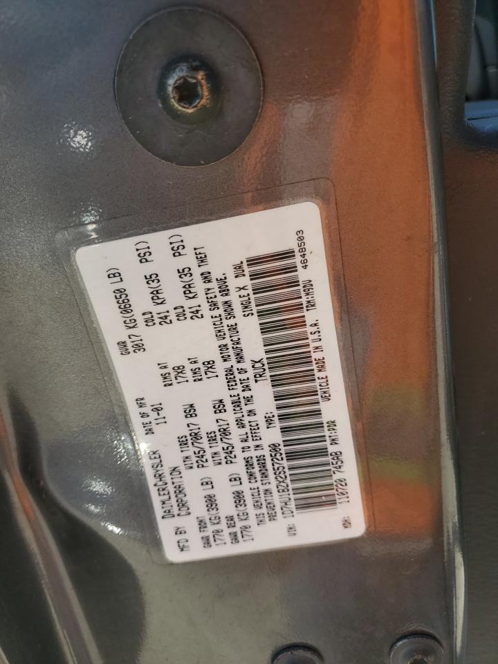 2002 Dodge Ram 1500 VIN: 1D7HU18ZX2S572500 Lot: 71079244