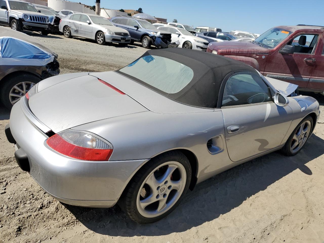 2000 Porsche Boxster S silver null gas WP0CB2982YU660735 photo #4