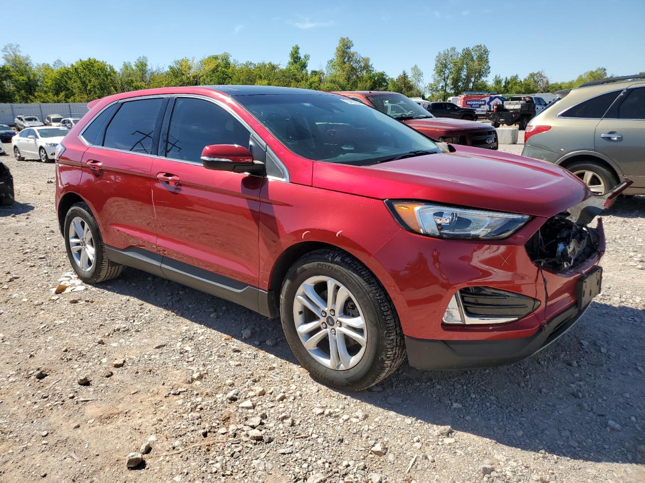 VIN 2FMPK3J94LBA10357 2020 FORD EDGE no.4