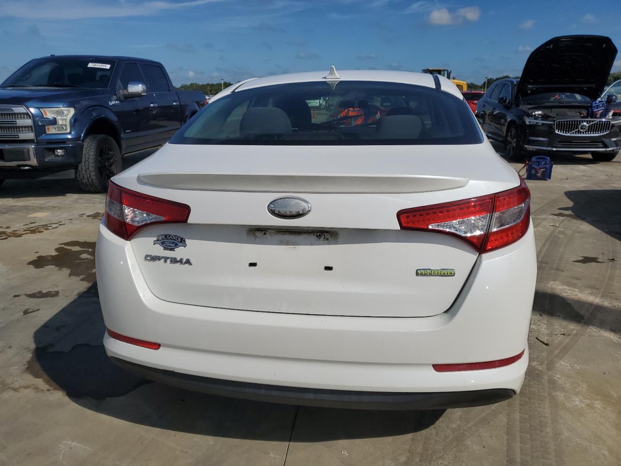 2013 Kia Optima Hybrid VIN: KNAGM4ADXD5043617 Lot: 73847634