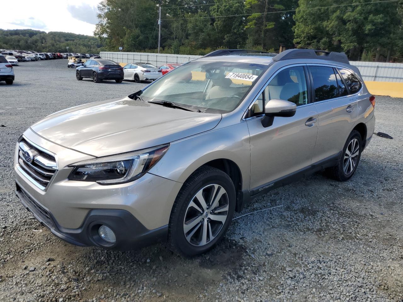 2019 Subaru Outback 3.6R Limited VIN: 4S4BSENC3K3299760 Lot: 71940854