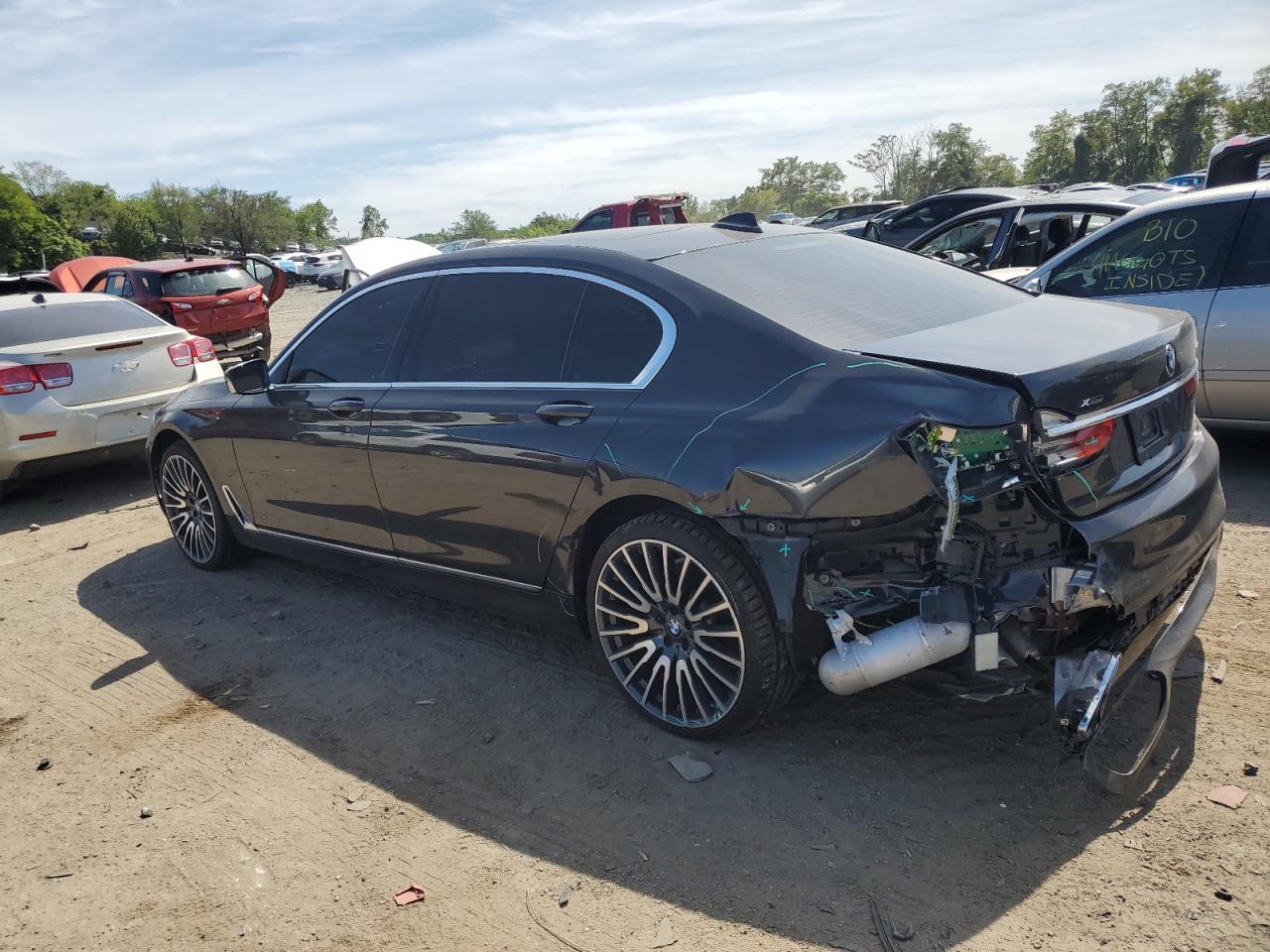 2016 BMW 750 Xi VIN: WBA7F2C52GG419501 Lot: 70319534