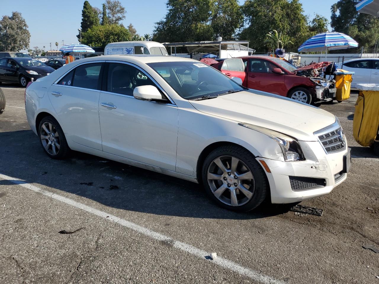 VIN 1G6AH5R33E0150864 2014 CADILLAC ATS no.4