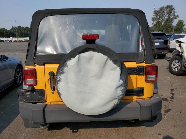  JEEP WRANGLER 2012 Żółty