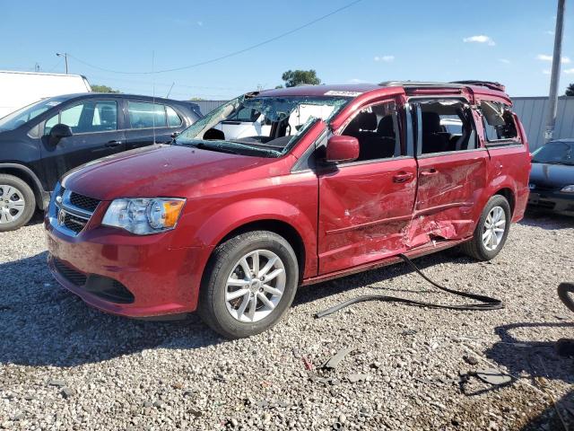 Minivans DODGE CARAVAN 2016 Czerwony