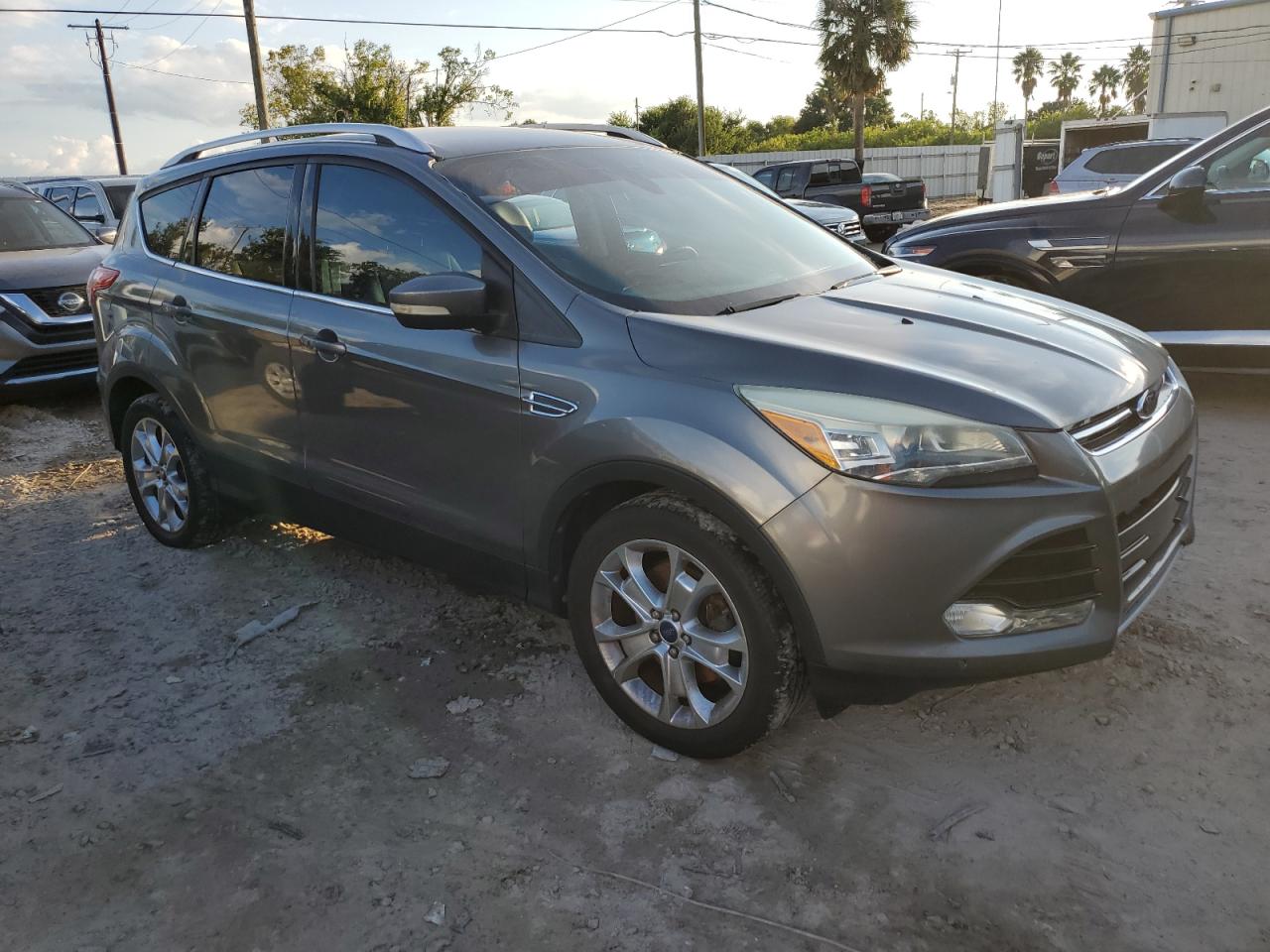 2014 Ford Escape Titanium VIN: 1FMCU0J9XEUD22378 Lot: 73856444