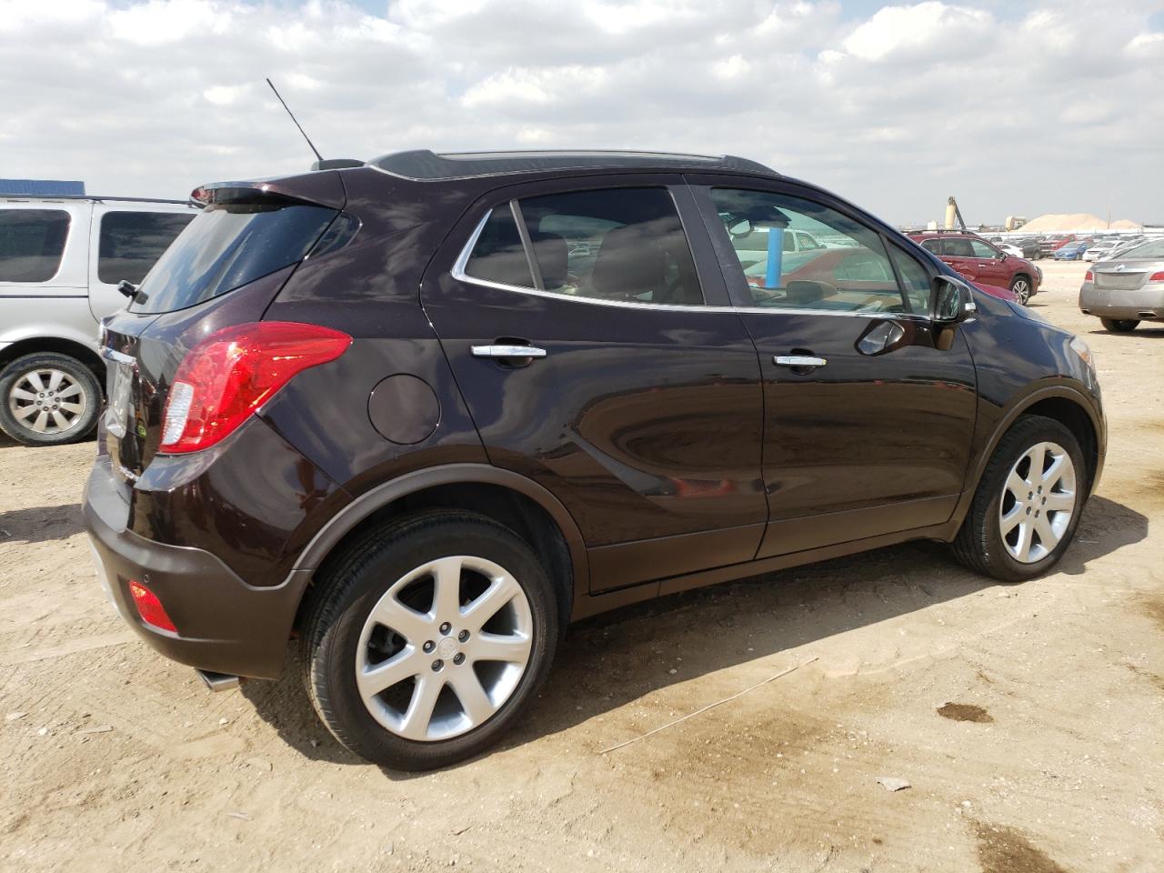 2015 BUICK ENCORE with MINOR DENT/SCRATCHES damage, VIN KL4CJHSBXFB265572