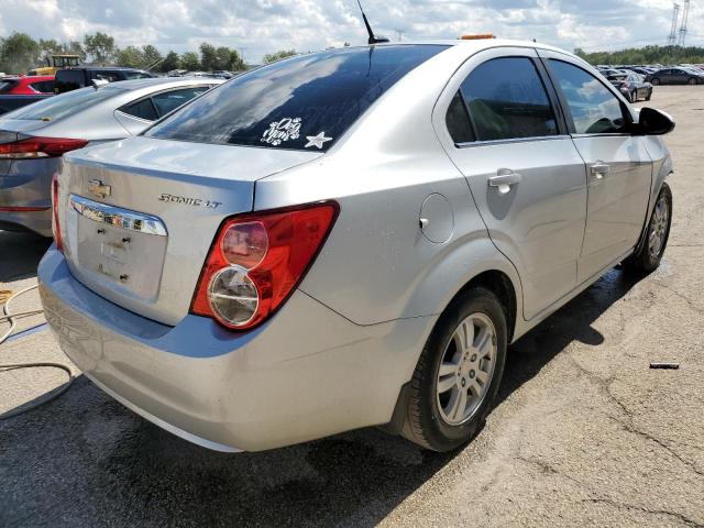  CHEVROLET SONIC 2013 Серебристый