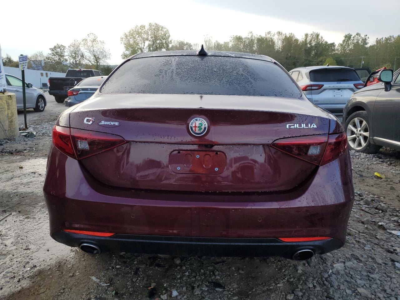 2019 Alfa Romeo Giulia VIN: ZARFANAN5K7609194 Lot: 71571304