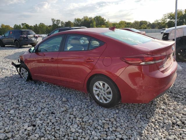  HYUNDAI ELANTRA 2017 Czerwony