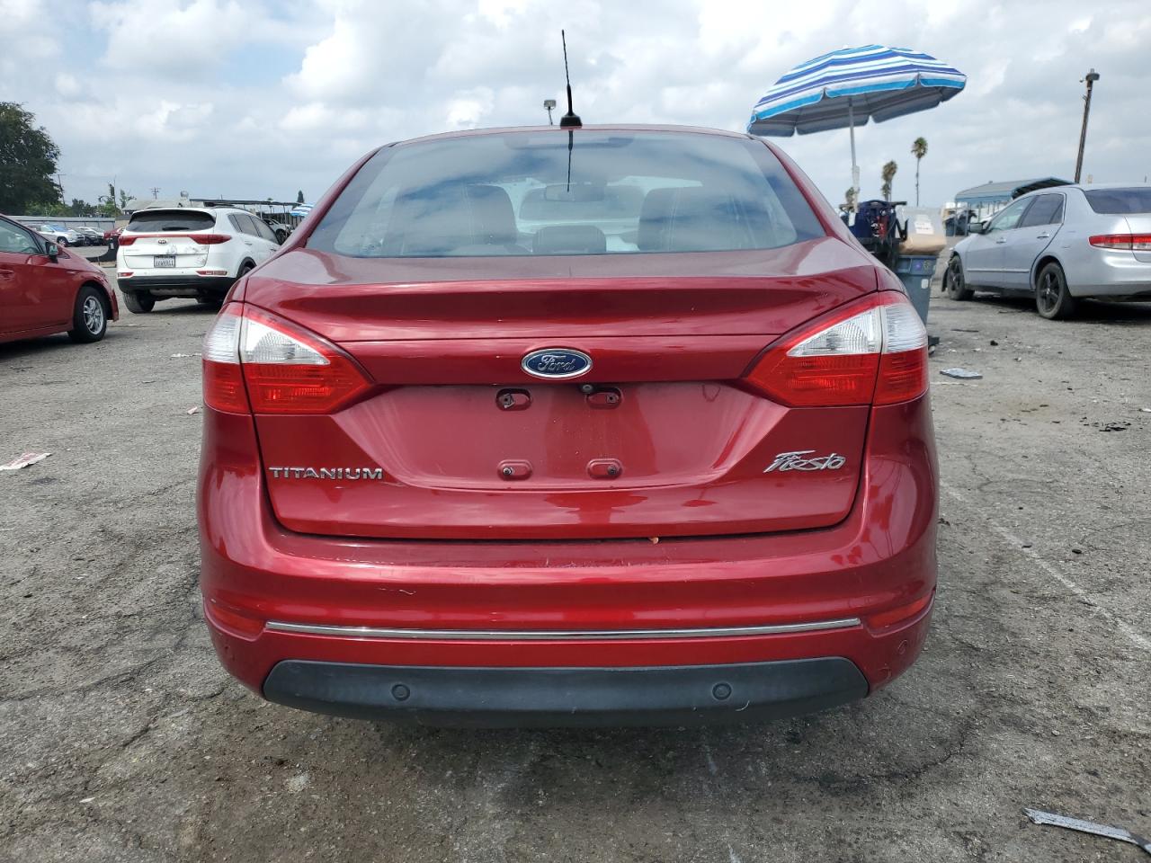 2015 Ford Fiesta Titanium VIN: 3FADP4CJ0FM113905 Lot: 72157984