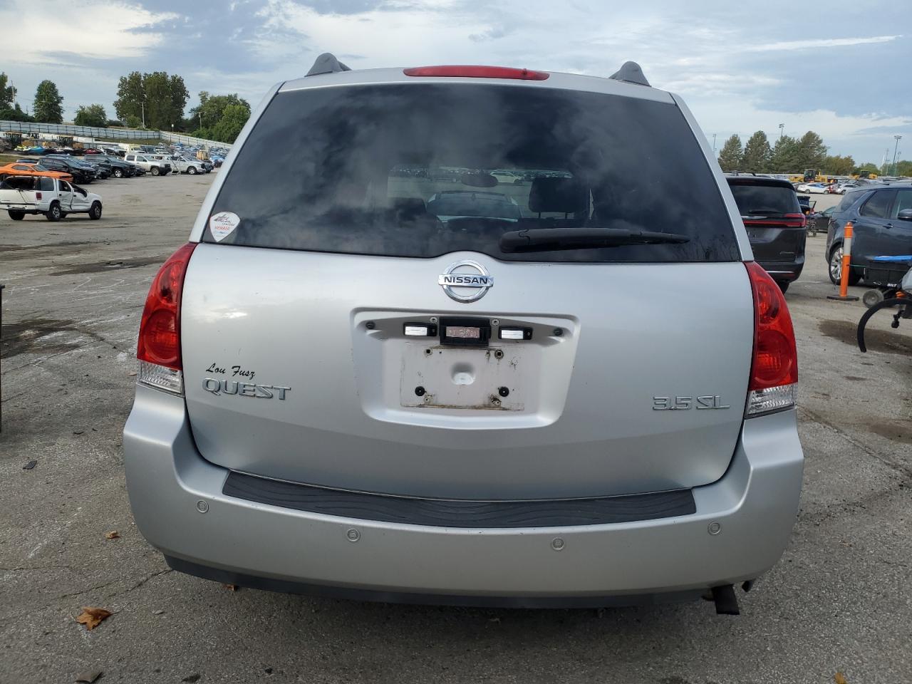 2004 Nissan Quest S VIN: 5N1BV28U04N337785 Lot: 71444524