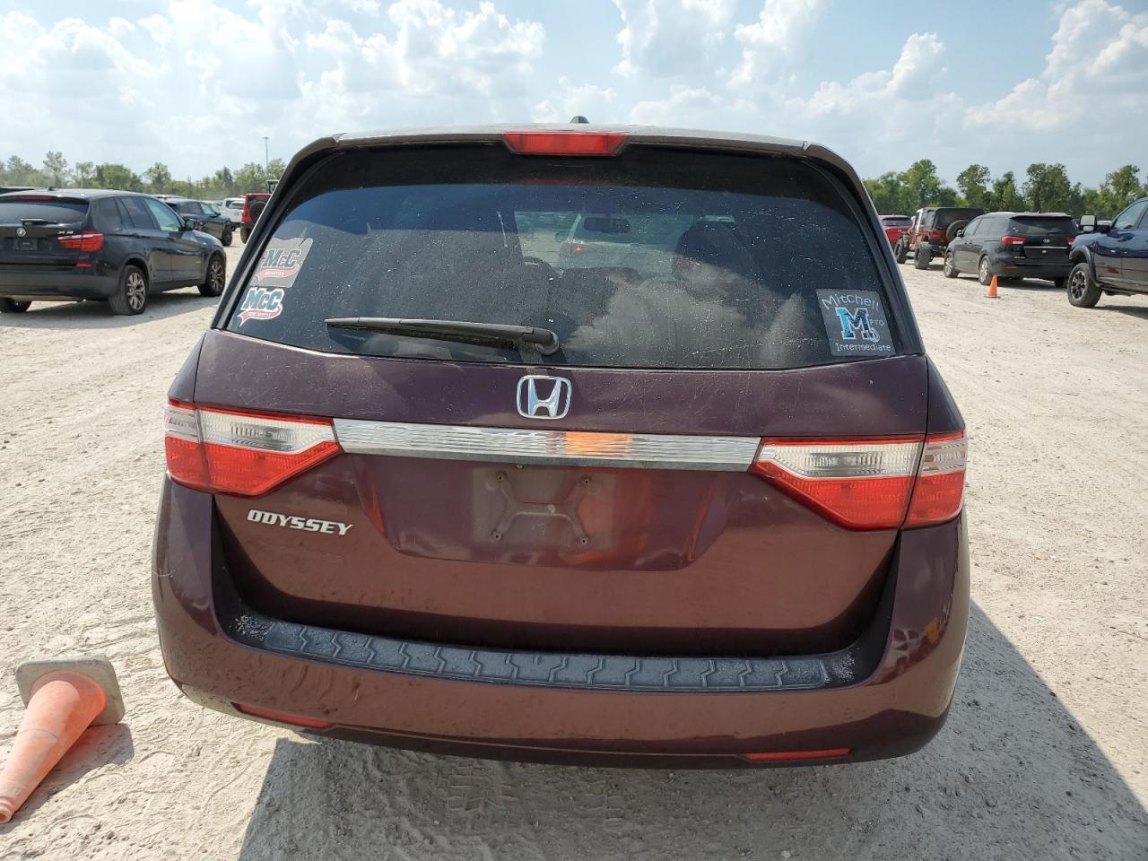 2013 Honda Odyssey Exl VIN: 5FNRL5H60DB085708 Lot: 72189624