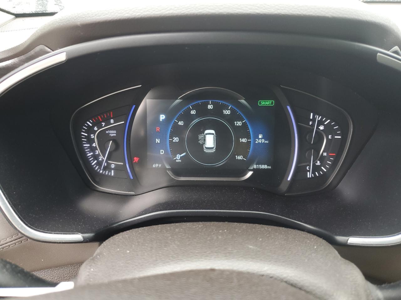 5NMS3CAD6KH092771 2019 Hyundai Santa Fe Sel