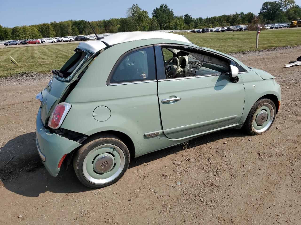 2015 Fiat 500 Lounge VIN: 3C3CFFCR6FT508191 Lot: 71524344