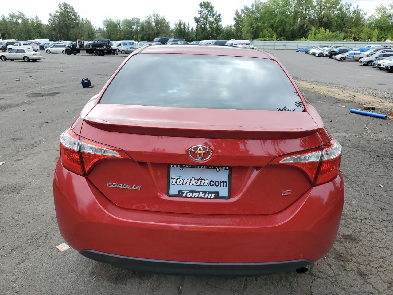 2015 Toyota Corolla L VIN: 2T1BURHE6FC356467 Lot: 70096534