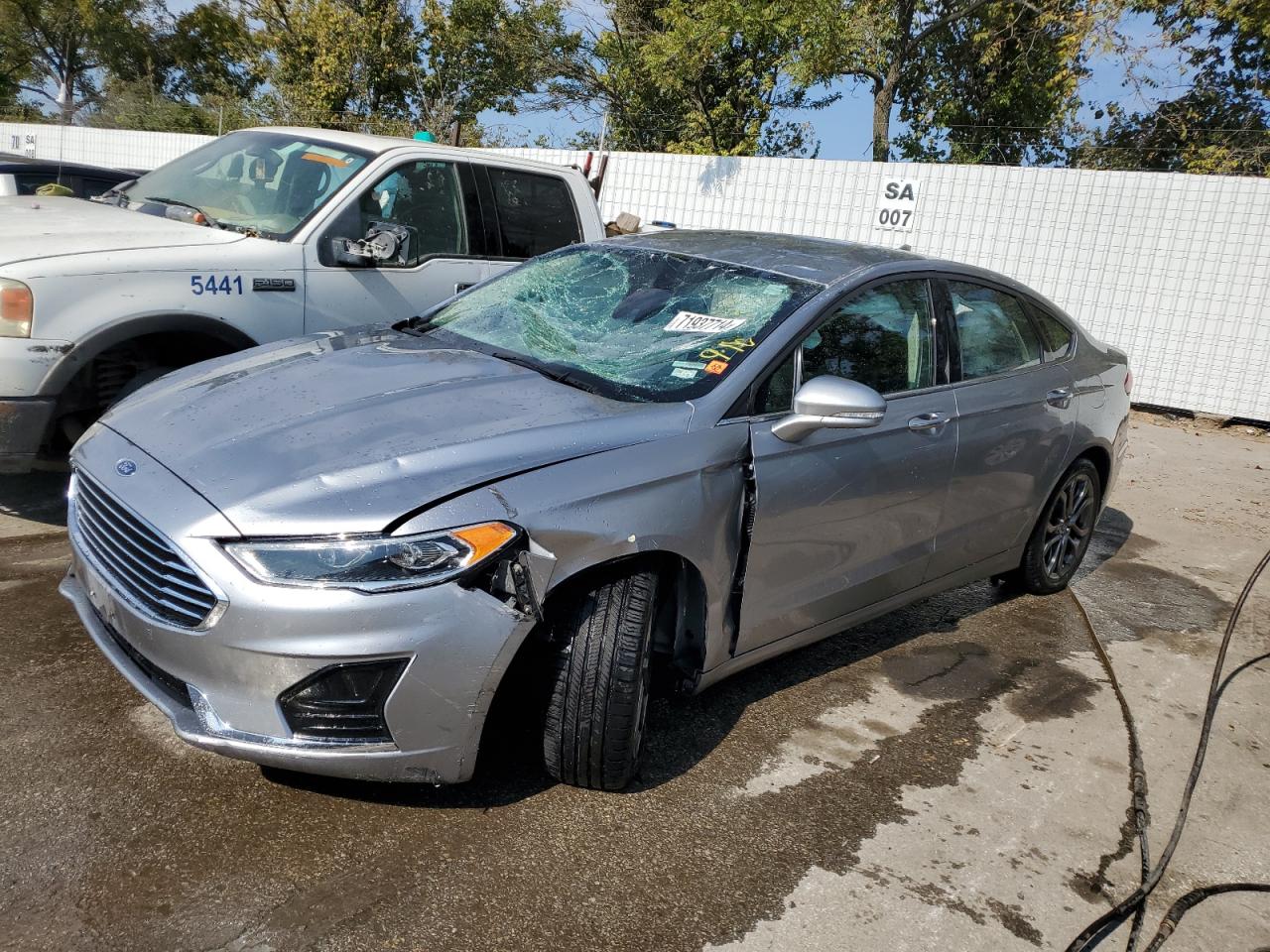 2020 Ford Fusion Sel VIN: 3FA6P0CD3LR116338 Lot: 71937714