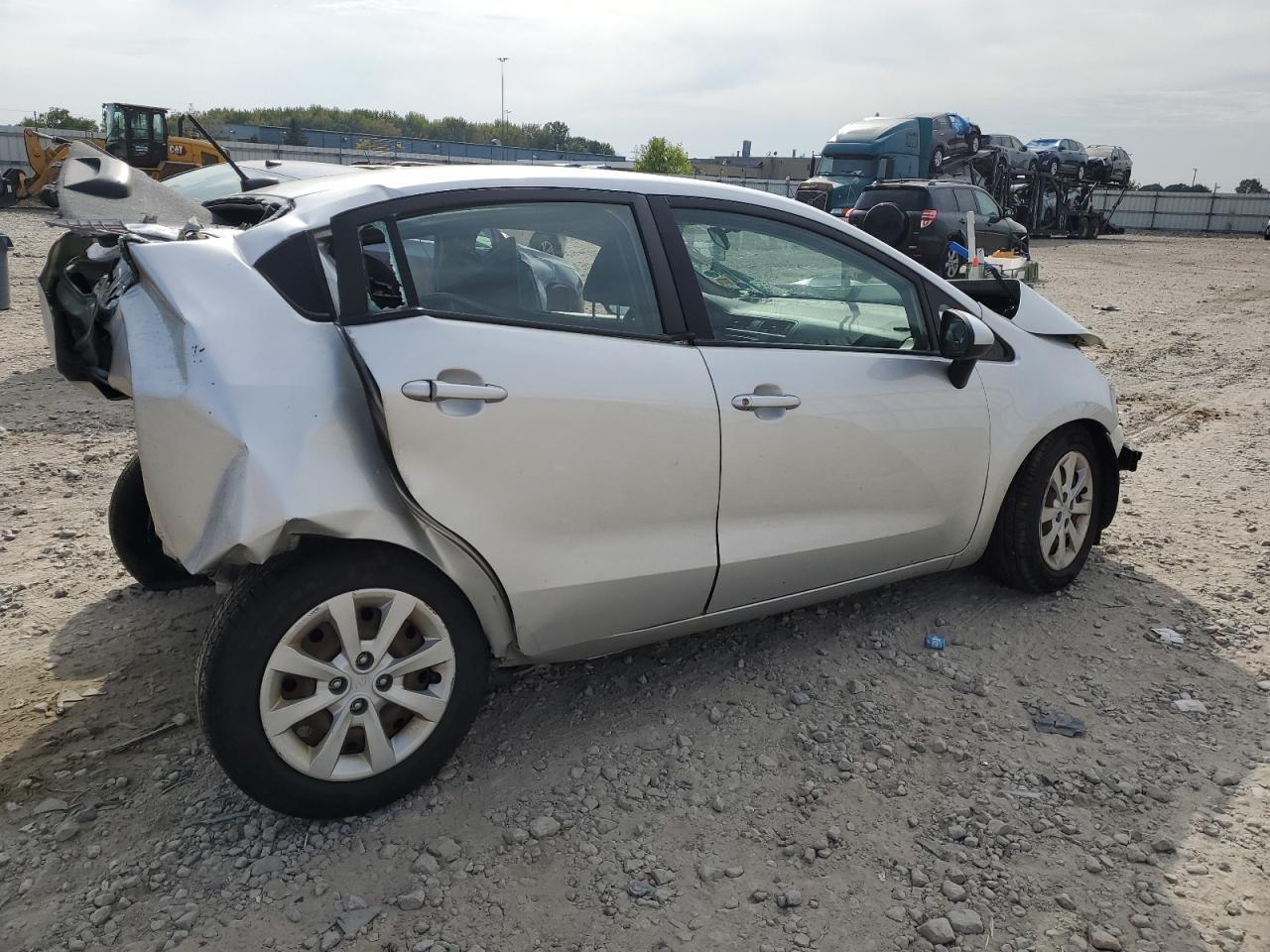 2015 Kia Rio Lx VIN: KNADM4A3XF6497163 Lot: 72391774