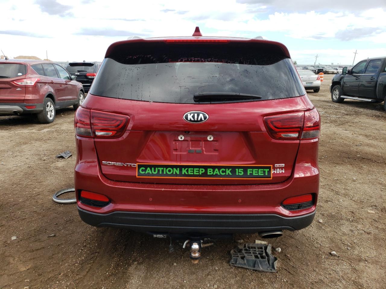 5XYPGDA36KG569796 2019 Kia Sorento L