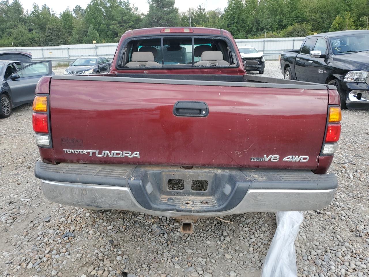 2003 Toyota Tundra Access Cab Sr5 VIN: 5TBBT44103S438439 Lot: 72772974