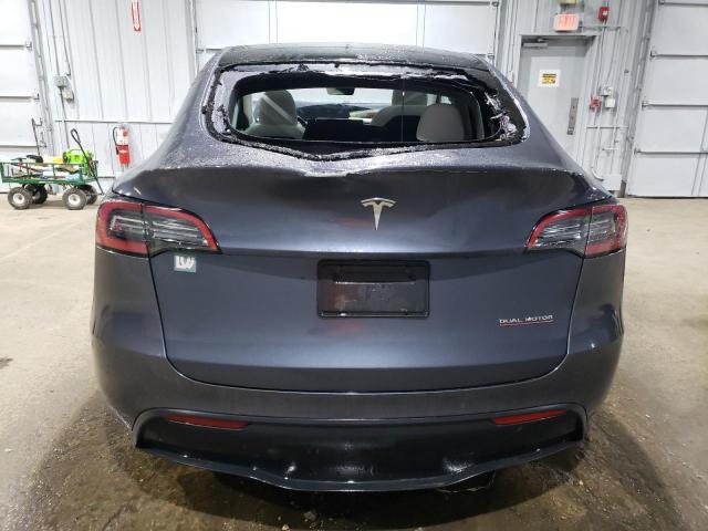  TESLA MODEL Y 2022 Синий