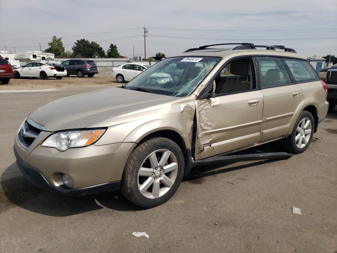 4S4BP62CX87351219 2008 Subaru Outback 2.5I Limited