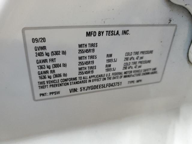 5YJYGDEE5LF043751 Tesla Model Y  14