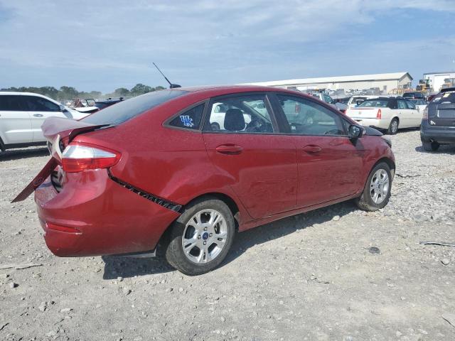 Sedans FORD FIESTA 2016 Burgundy