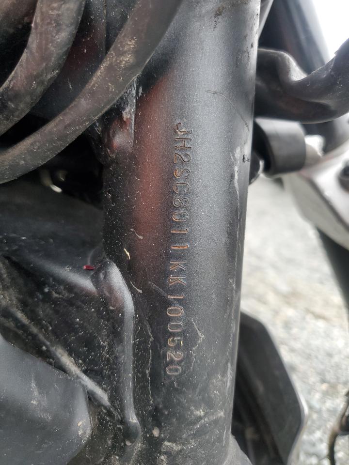 2019 Honda Cb1000 Ra VIN: JH2SC8011KK100520 Lot: 67741915