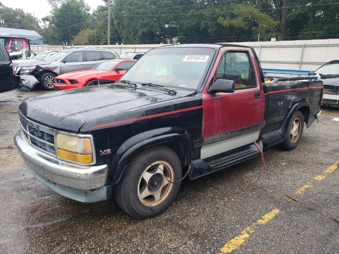 1994 Dodge Dakota VIN: 1B7FL26X2RS603647 Lot: 69265874