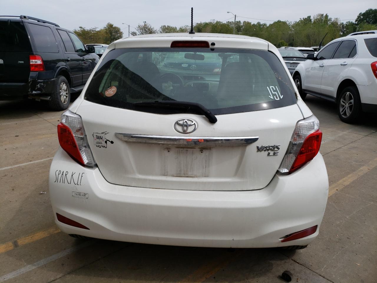 2013 Toyota Yaris VIN: JTDKTUD37DD551892 Lot: 71230404