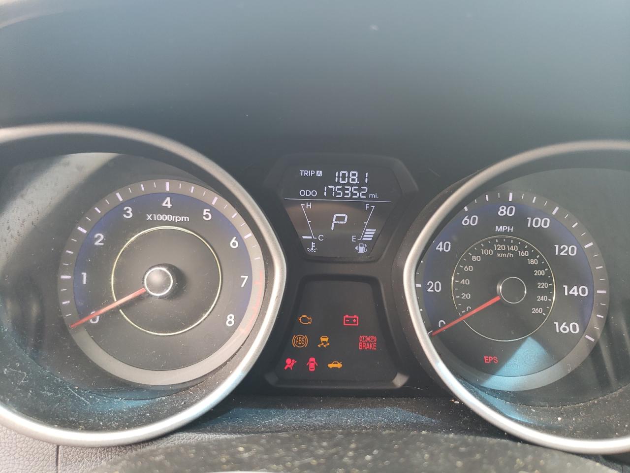 2011 Hyundai Elantra Gls VIN: KMHDH4AE1BU117332 Lot: 70570364