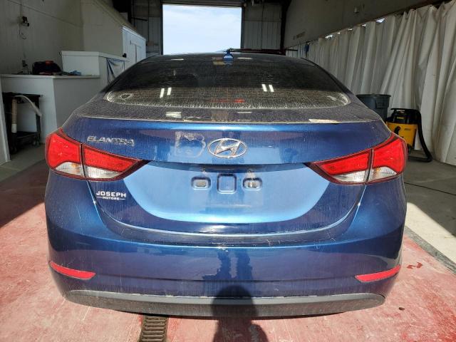  HYUNDAI ELANTRA 2016 Blue