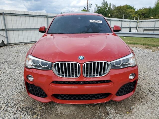  BMW X4 2016 Красный