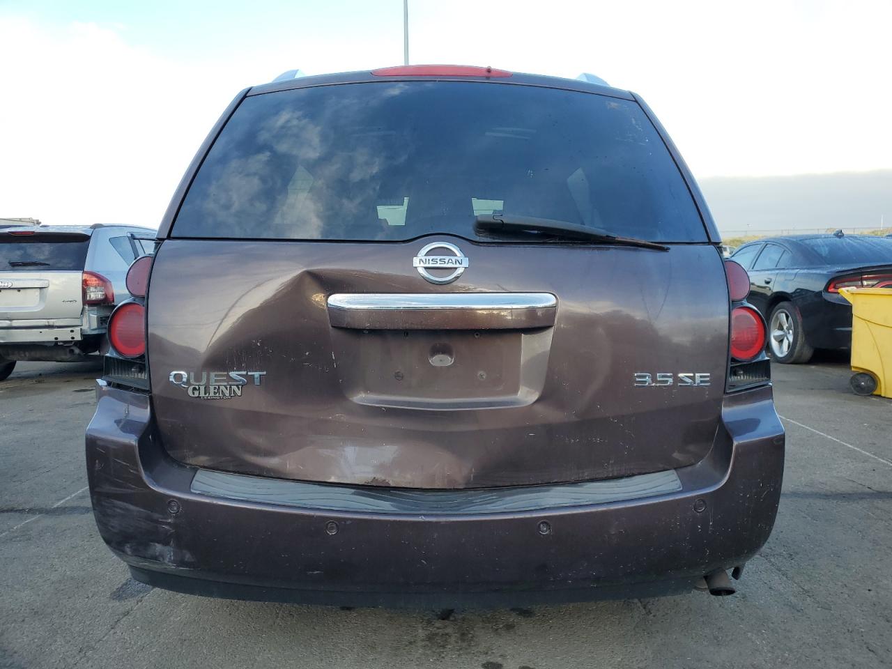 2007 Nissan Quest S VIN: 5N1BV28U07N141172 Lot: 70747794