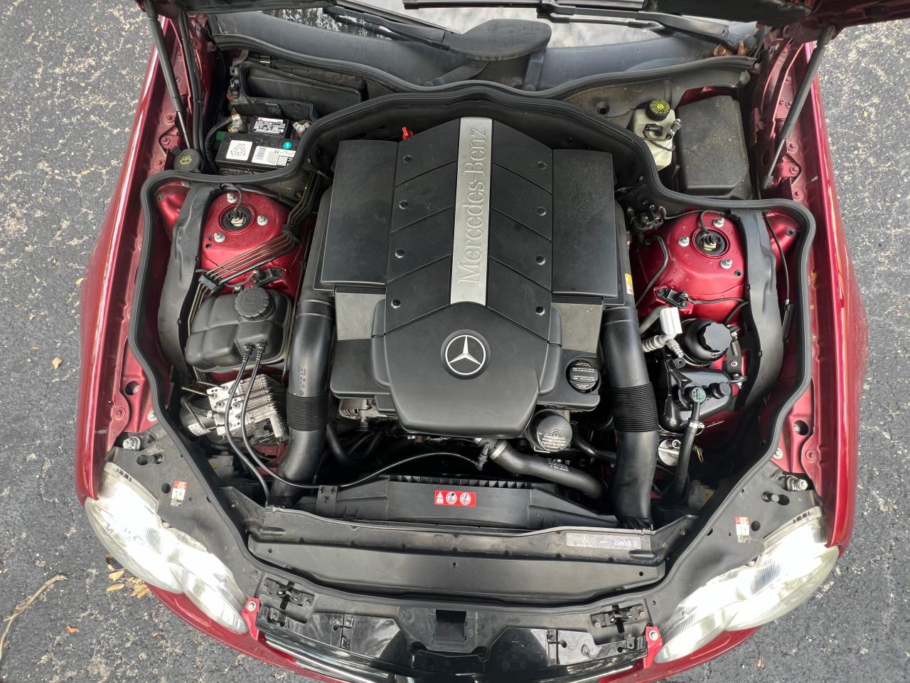 WDBSK75F25F099884 2005 Mercedes-Benz Sl 500