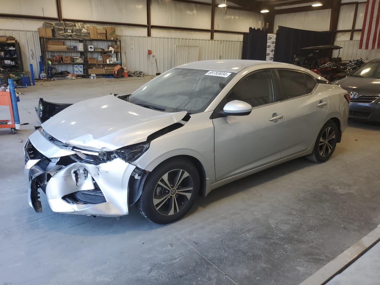 2022 Nissan Sentra Sv VIN: 3N1AB8CV5NY285024 Lot: 69783834