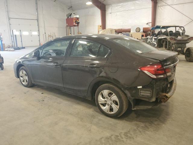 Sedans HONDA CIVIC 2013 Brown