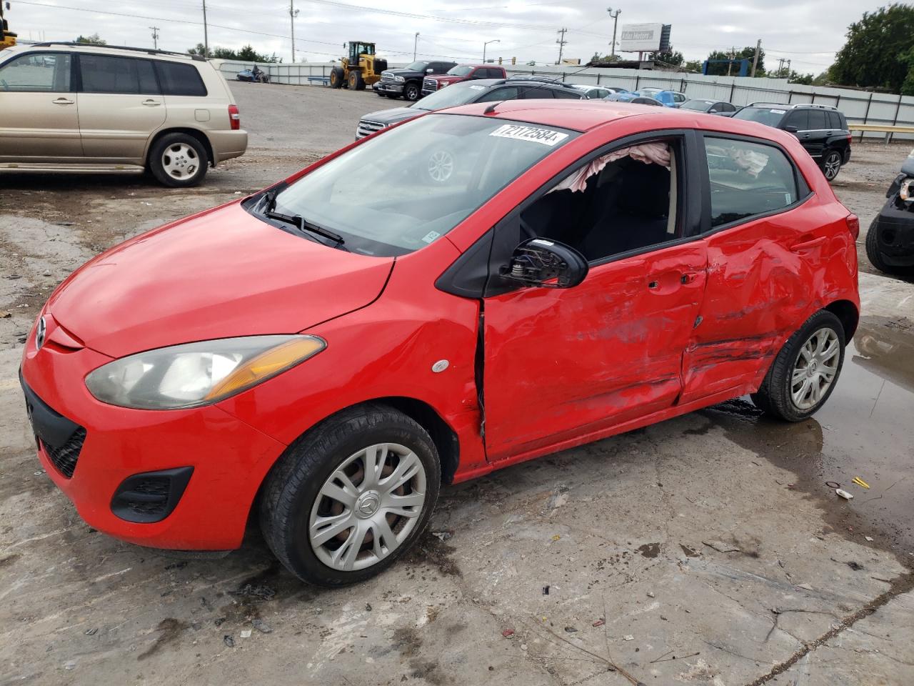 JM1DE1KY4C0145221 2012 Mazda Mazda2