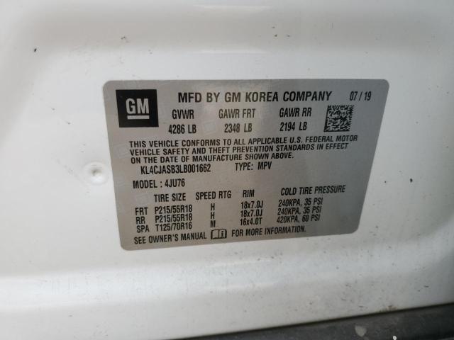 KL4CJASB3LB001662 Buick Encore PRE 15