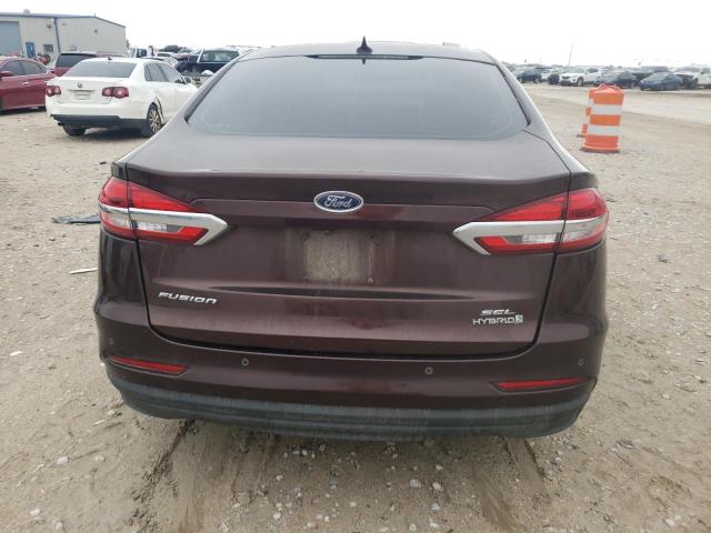  FORD FUSION 2019 Червоний