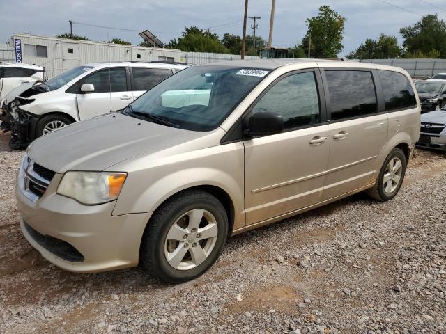  DODGE CARAVAN 2013 Золотой