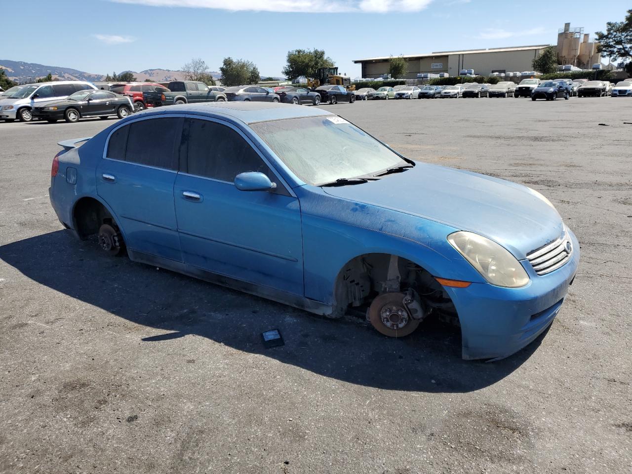 2003 Infiniti G35 VIN: JNKCV51E43M304708 Lot: 72545204