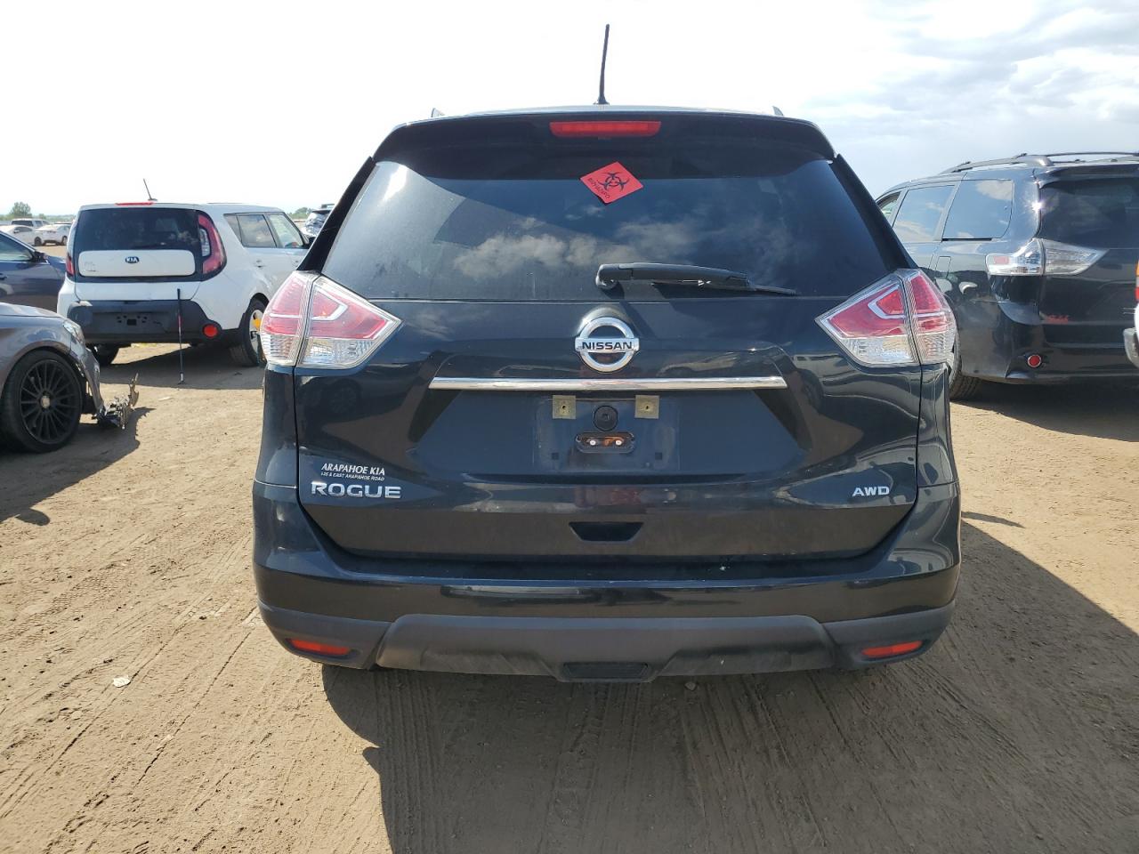 KNMAT2MV8GP650841 2016 Nissan Rogue S