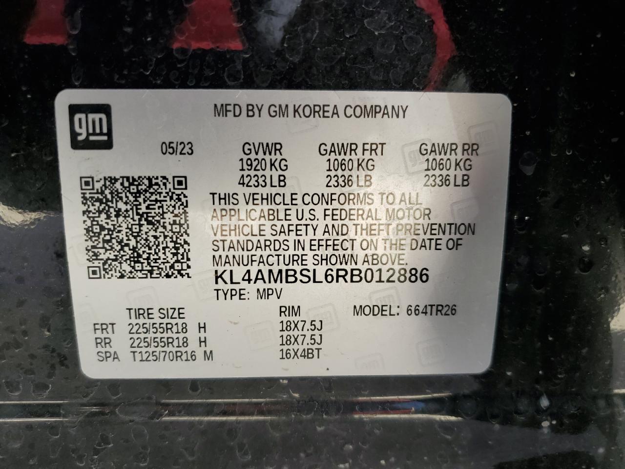 KL4AMBSL6RB012886 2024 Buick Encore Gx Preferred