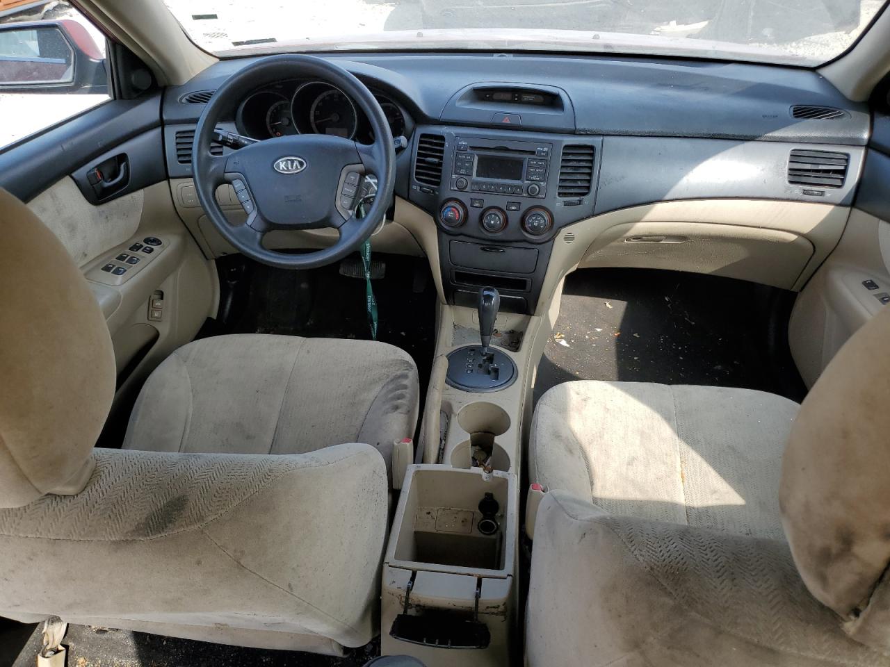 2009 Kia Optima Lx VIN: KNAGE228X95289738 Lot: 70893504