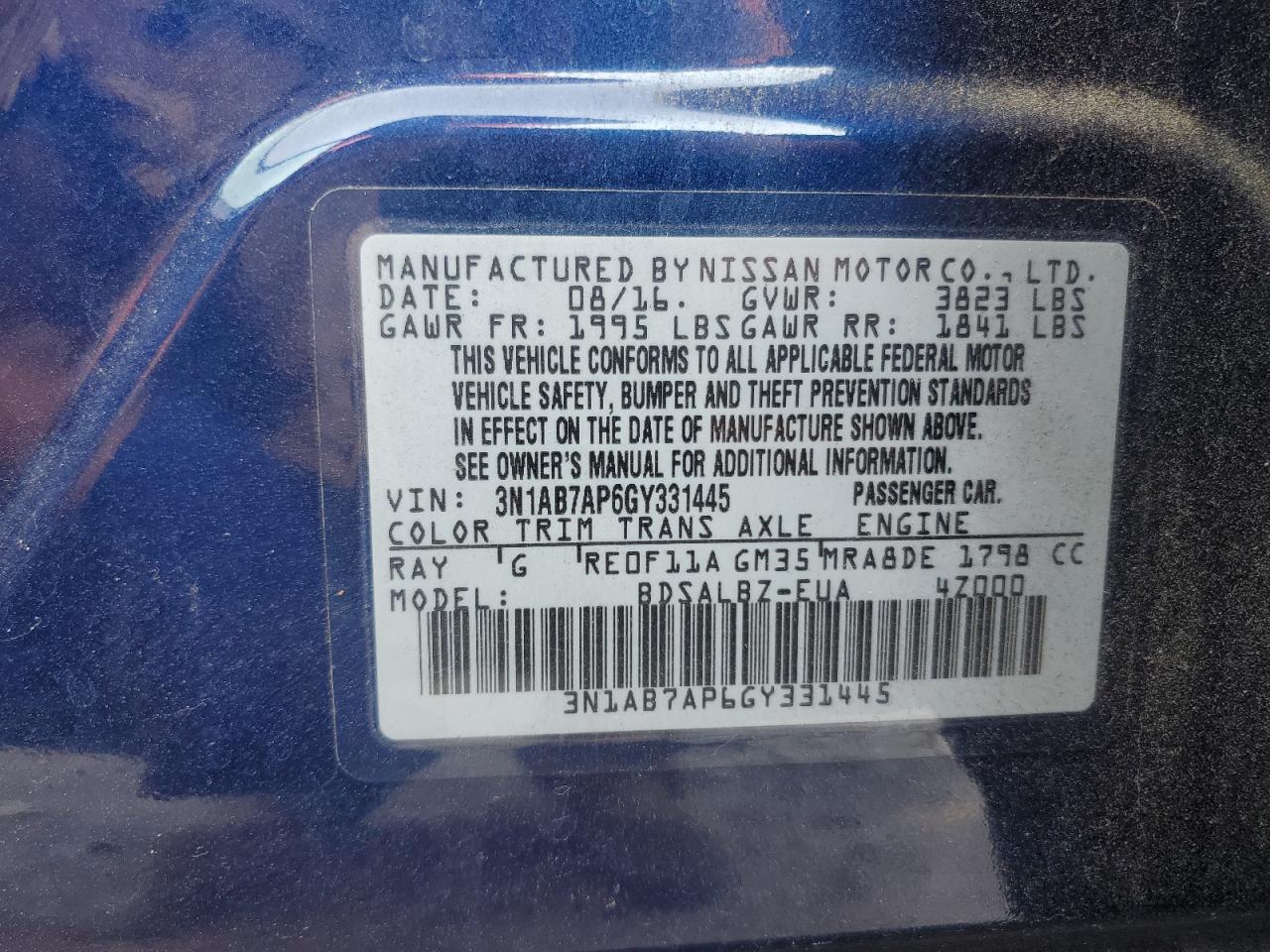 2016 Nissan Sentra - Image 14